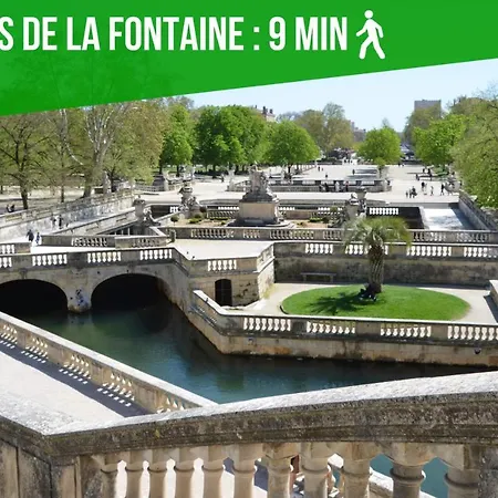 La Balade Nimoise Center Car Park Ac Apartment Nimes