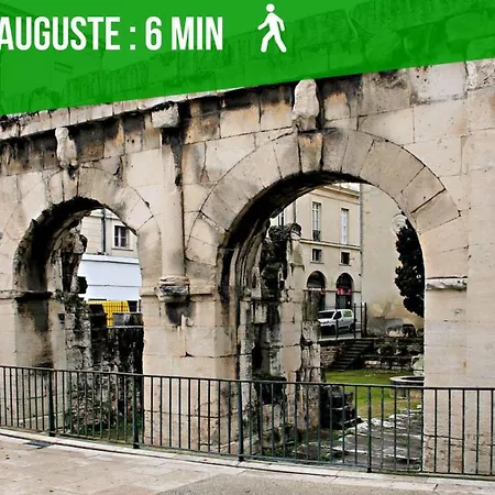 Apartmán La Balade Nimoise Center Car Park Ac Nîmes
