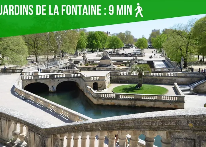 La Balade Nimoise Center Car Park Ac Apartmán Nîmes